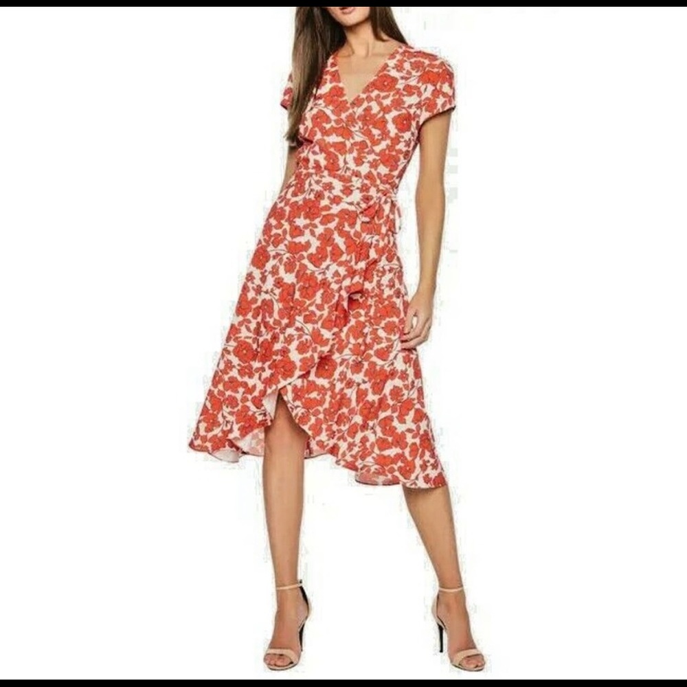Bardot floral dress